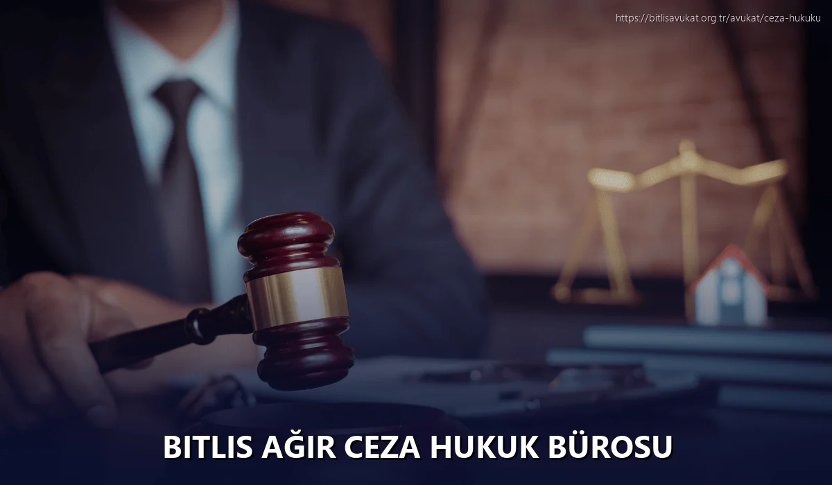 Bitlis Ağır Ceza Hukuk Bürosu